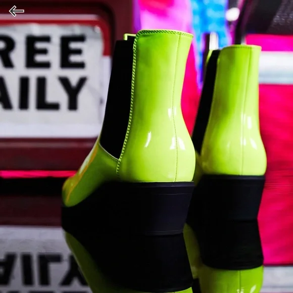 ASOS NEON BOOTS - Picture 2 of 13